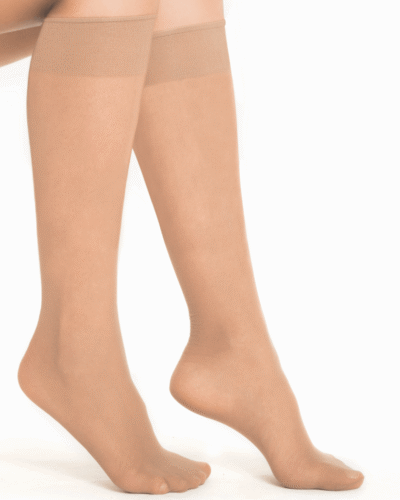 Meia 3/4 Natural (Tamanho Único)