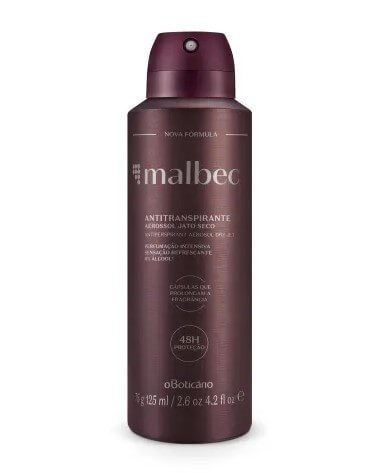 Desodorante Aerosol Malbec Masculino 125ml