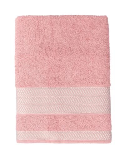 Toalha de Banho Siena Rosa Algodão 1,5×0,8m