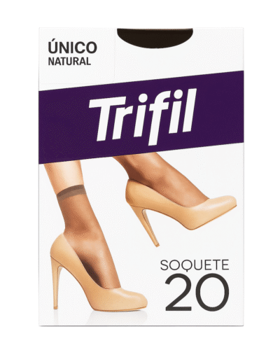 Meia Soquete Natural (Tamanho Único)